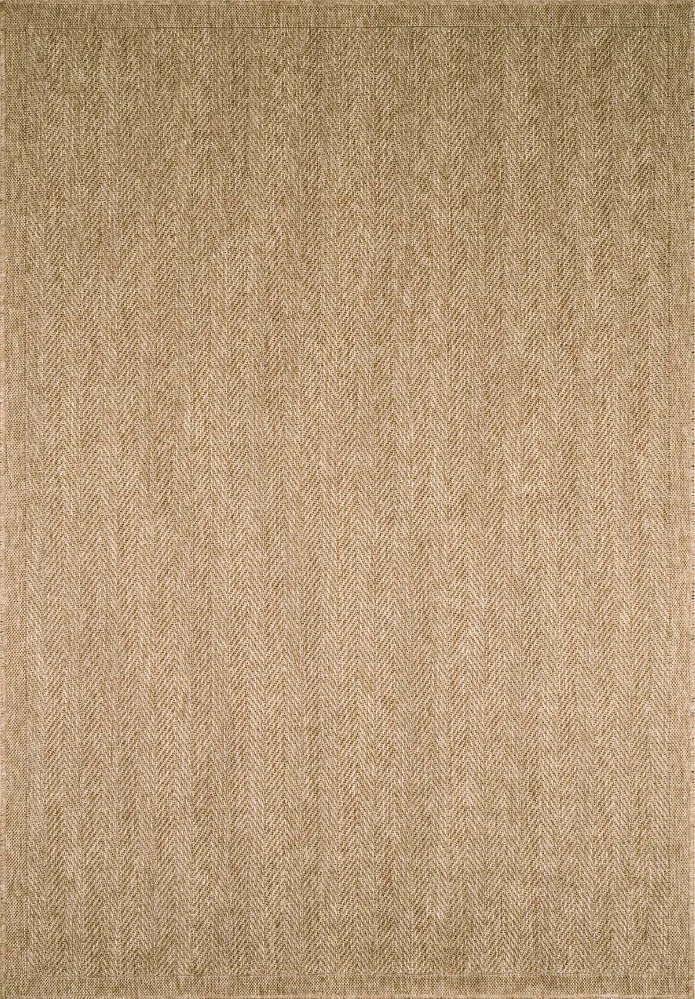 Tapis intérieur et extérieur aspect jute naturel - Beige - 160x230 cm