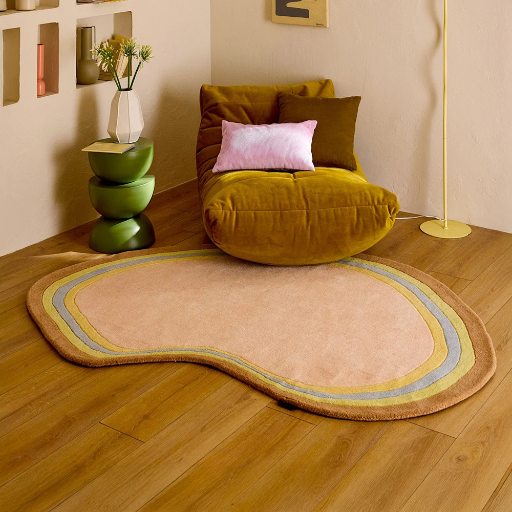 Tapis en laine multicolore - 160x230 cm